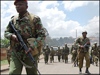 binh sĩ Kenya