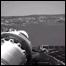 Místo přistání, jak je zachytila sonda Opportunity