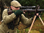 Euan McIlwraith and gillie stalking deer