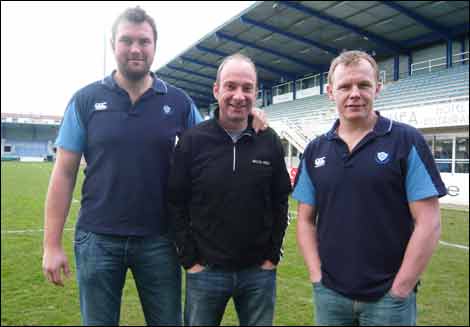 Stephen Watson with Jeremy Davidson and Mark McCall