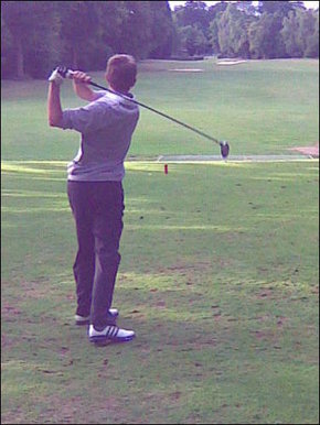 18th tee