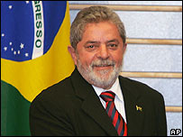 Brazilský prezident Luiz Inácio "Lula" da Silva