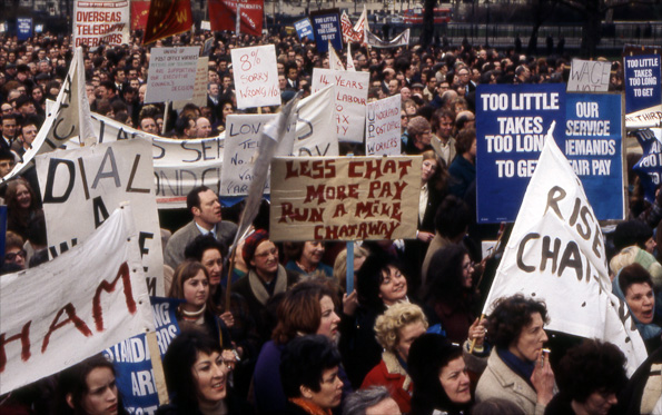 Hyde park protest