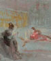 The Red Lady on a Couch by J.M.W. Turner