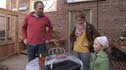 Toby, Alys and their helper from Cbeebies