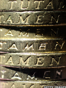 Pound coins