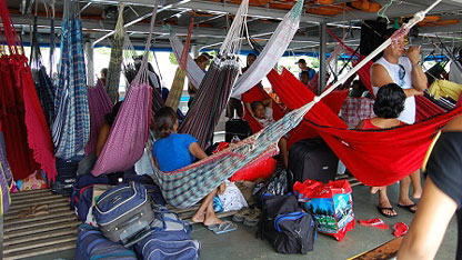 On board the boat 