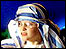 Shepherd in Nativity play