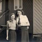 My Aunt Linda (right) who was in the Womens Timbercore.