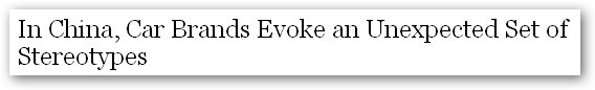New York Times headline