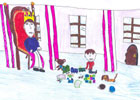 Cadwallon a Maelgwn yn fachgen ifanc