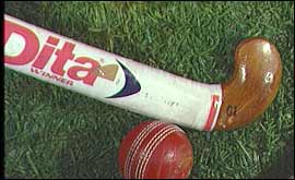 Hockey Stick and ball