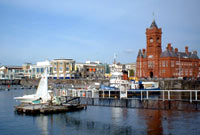 Bae Caerdydd © BBC