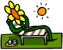 Plants use sunlight to make their food
