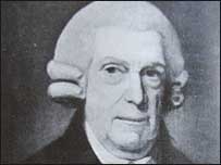 Joseph Warner, great grandson of Sir Thomas Warner