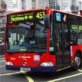 London's new and accessible 'bendybus'