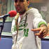 Raxstar serenading the mic