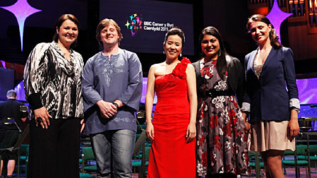 The five 2011 finalists