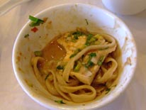 Some noodles.