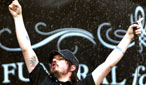 Funeral for a friend on the main stage