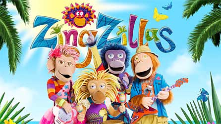 Panzee, Drum, Zak and Tang are music sensations ZingZillas