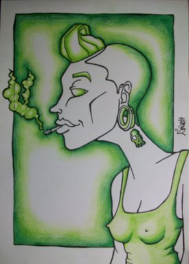 Green chick