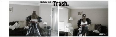 Bin bag dress (: