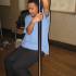 Dev getting better on the pole