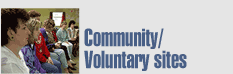 Image of women's community group meeting