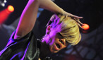 Rihanna performing live at Radio 1's Big Weekend 2010