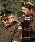 Picture: Capt Mainwaring and Private Pike. 