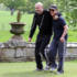 Dom and Dave hobble along, still going well after everyone else has finished.