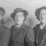 Ruth, Mary and Hannah Bennett in their Land Army uniforms. Ruth, Mary and Hannah Bennett in their Land Army uniforms.