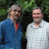 John Tams with the Producer of Mark and Stuart's radio show, John Leonard