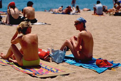 Sunbathers
