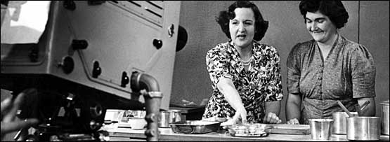 A 1950s cookery programme