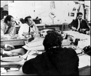 Look North newsroom 1968