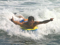 bellyboarding