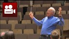 Peter's first attempt at conducting