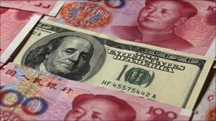 Dollar and yuan