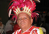 Sambadrome dancer