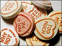 Heart sweets