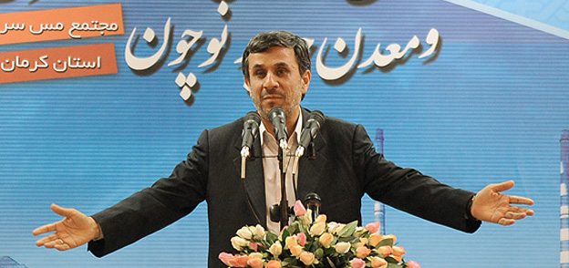 احمدی نژاد - عکس از ایسنا