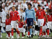 The England squad