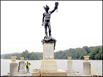 Perseus statue at Trentham