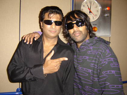 Return to Sender: Nihal with Salim Bashir an Elvis impersonator