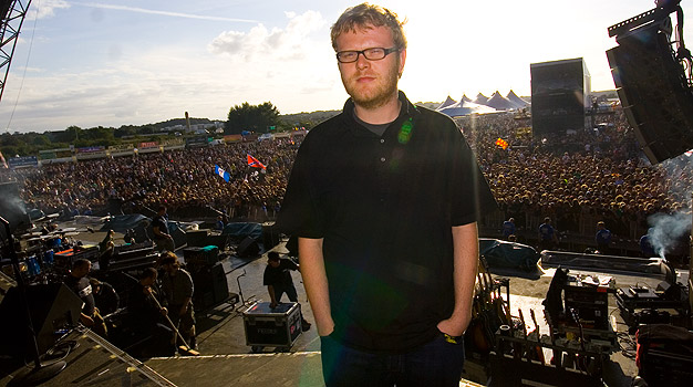 Josh Homme with Huw Stephens