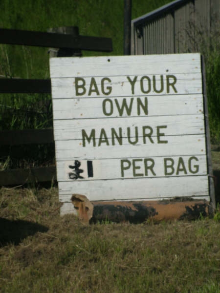 Sign near Broxden