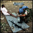 Destruição no Haiti