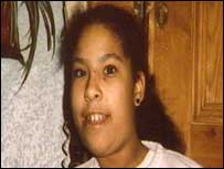 Laetitia as a child